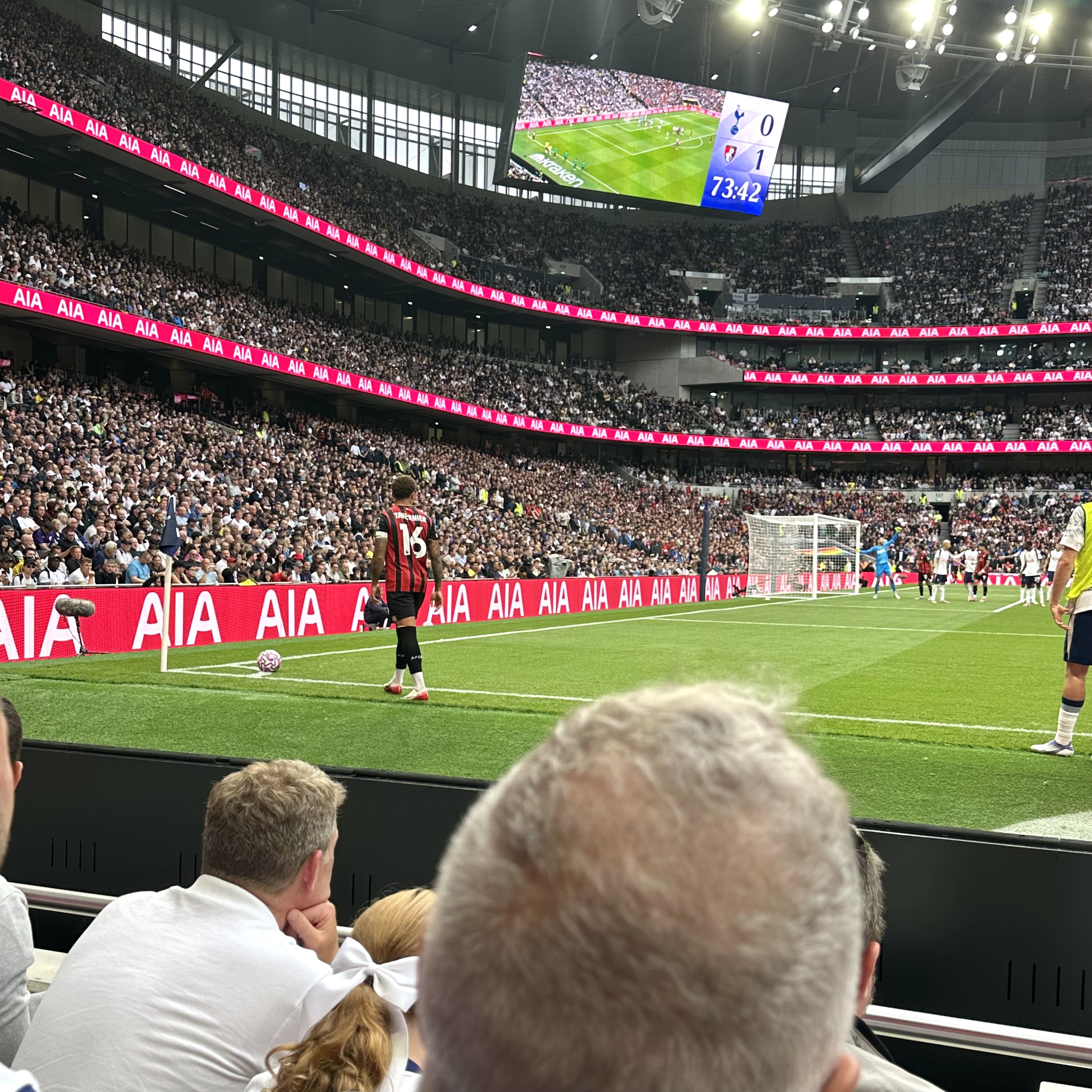 Tottenham Hotspurs vs Bournemouth, 30 Aug, 2025